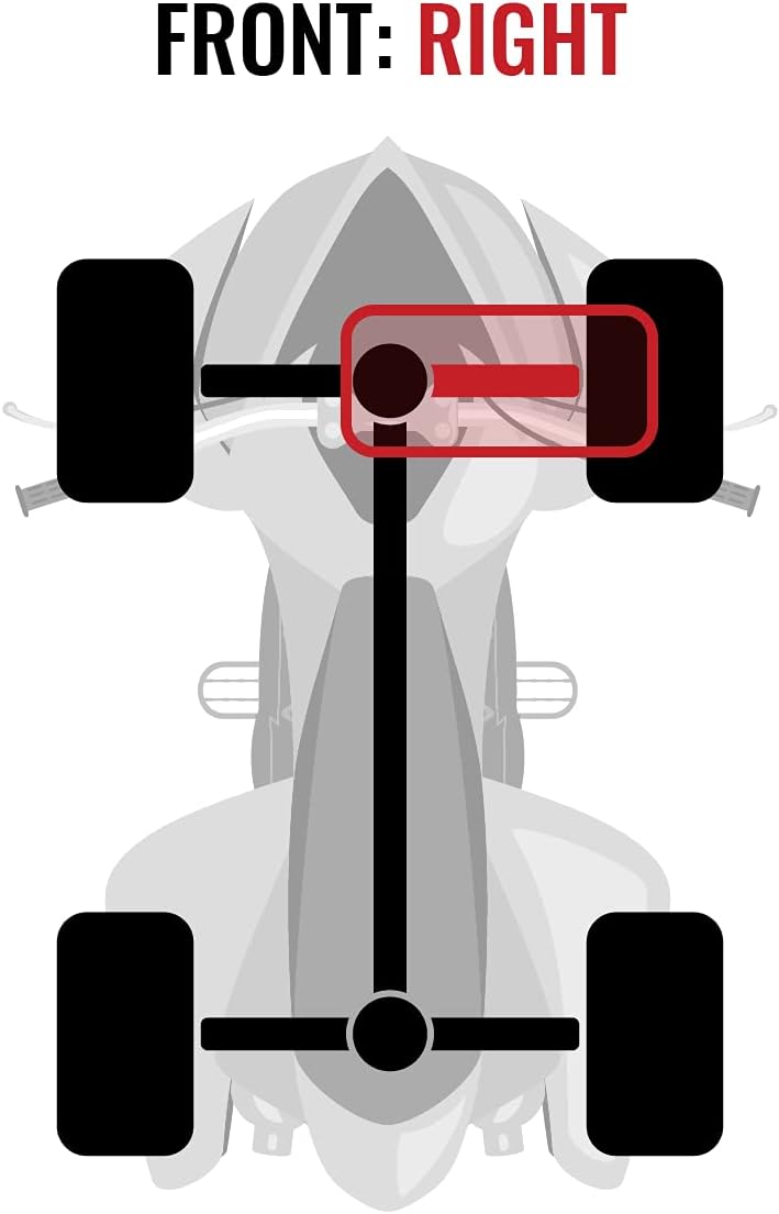 Front Right Axle for Can-Am Maverick 1000 4X4 J813