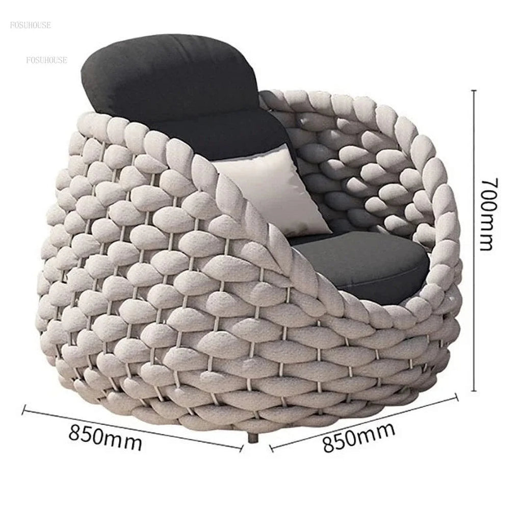 Rattan Chair with Backrest Q217016