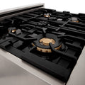 4 Brass Burners D660