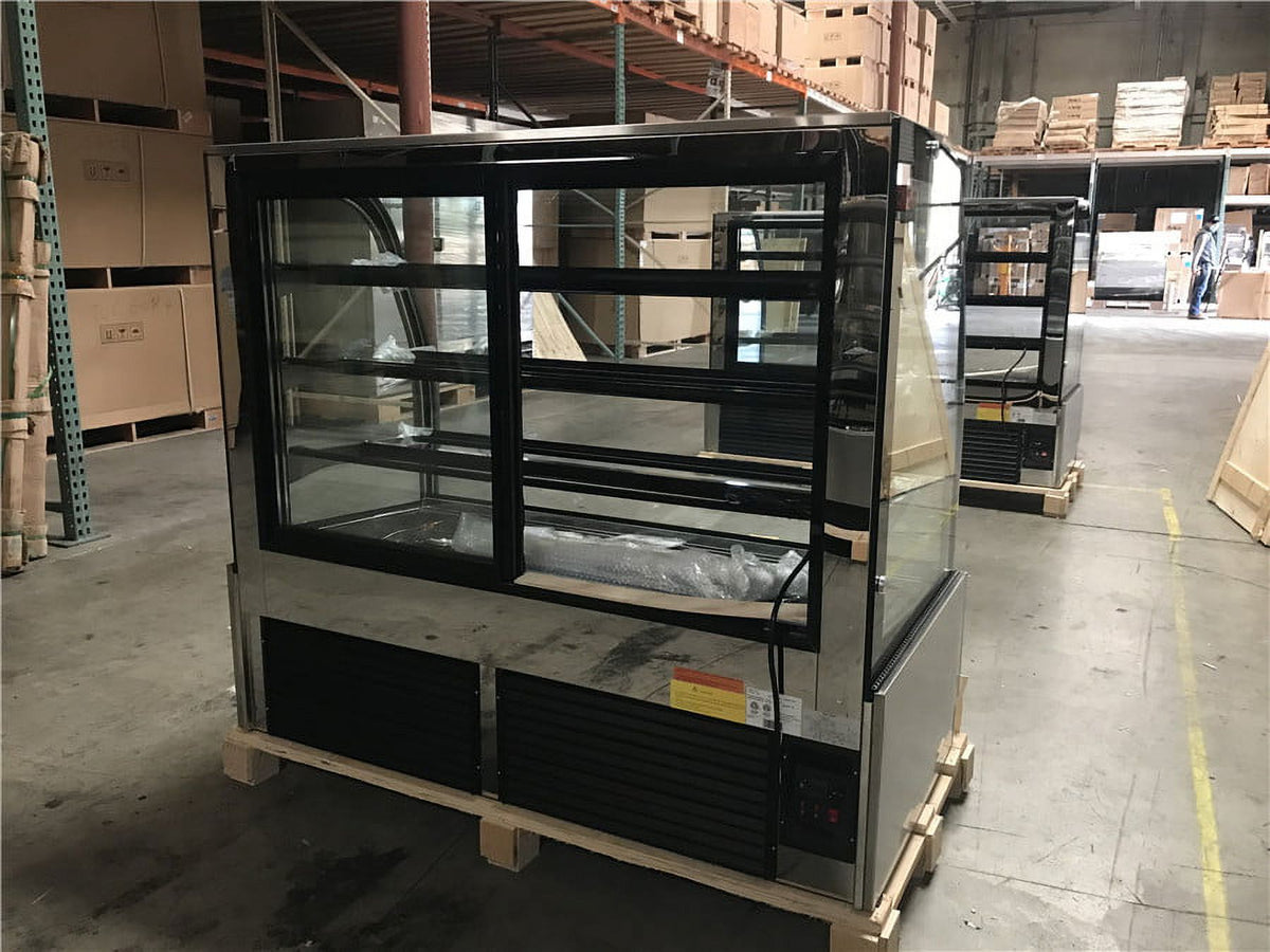 Commercial Refrigerated Bakery Display Cooler Case with Curve Glass M7878