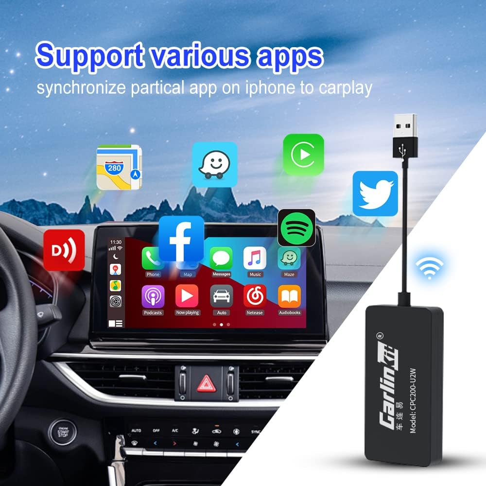 Wireless CarPlay Adapter Dongle 2.0 USB I586301