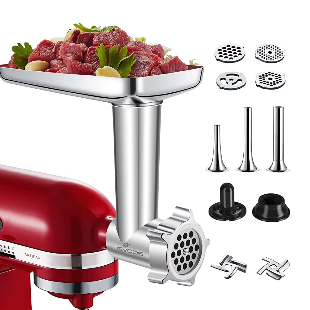 Meat Grinder Attachment for Stand Mixer, 3 Sausage Stuffer J60639