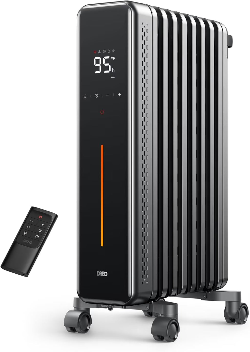 1500W Oil Filled Radiator with Remote Control V8961