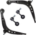 4pcs Front Suspension Kit Lower Control Arm And Ball Joint Front Sway Bar Link V550