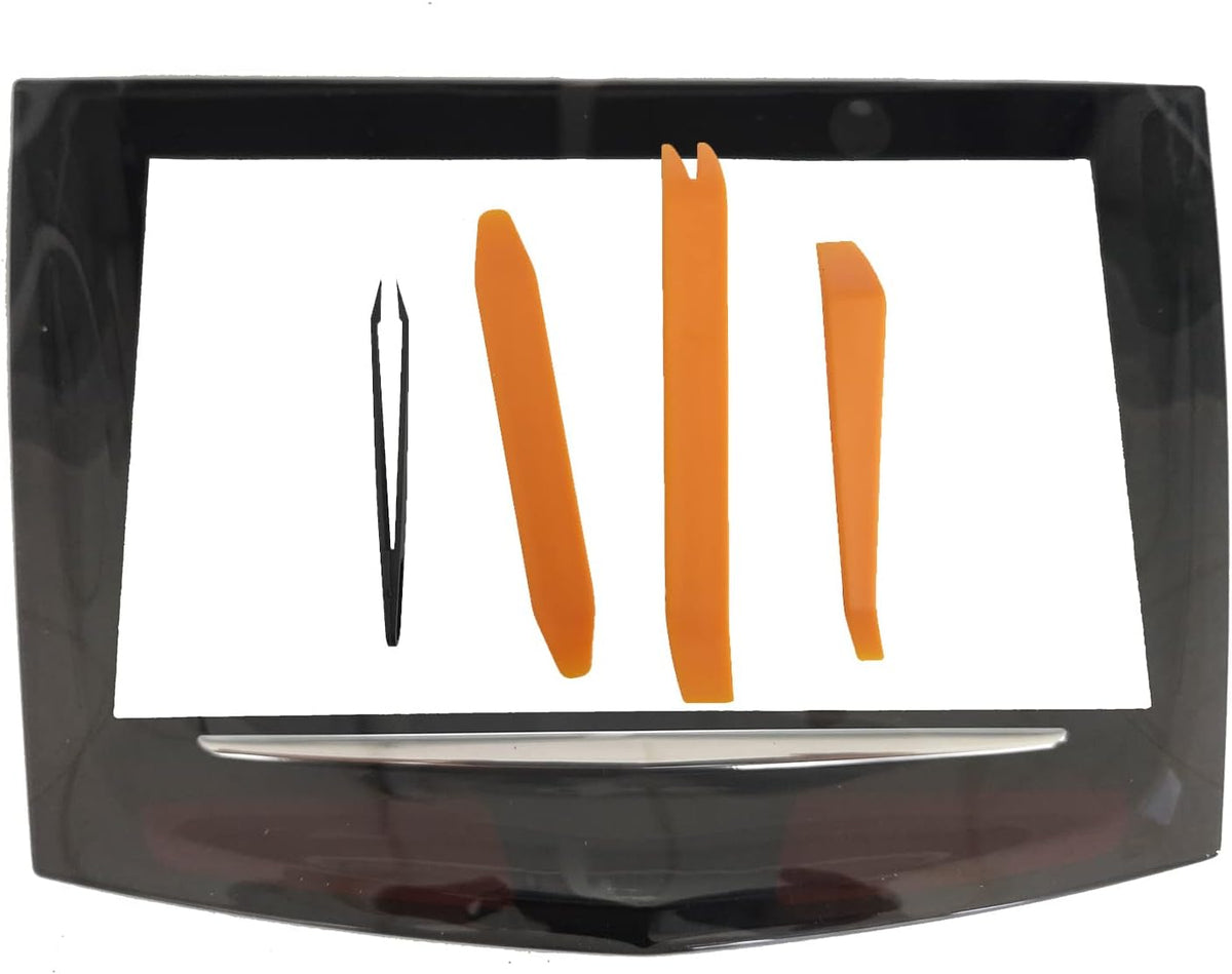 Touch Screen Monitor Replacement Screen Compatible with Cadillac Car 2018 2019 2020 2021 ATS Escalade SRX XTS CTS CTS-V Pack of 2 K93264