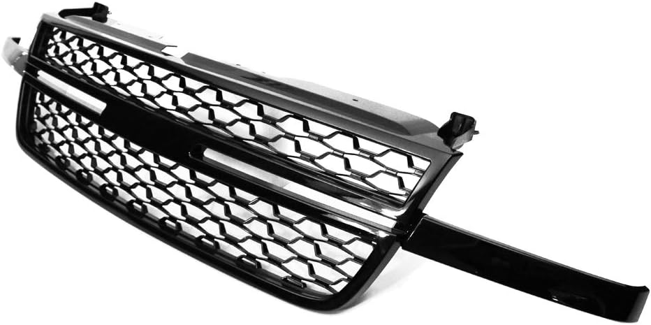 Gloss Black Front Bumper Mesh Grill Z530218