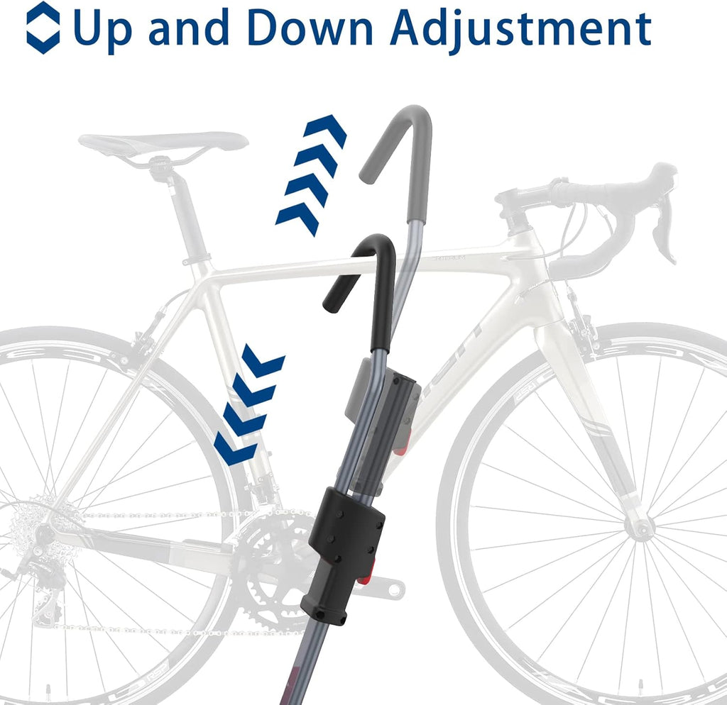 2'' Hitch Bike Rack 4 Pack, 4-Bike eBike Carrier, 132 lbs Capacity I84425