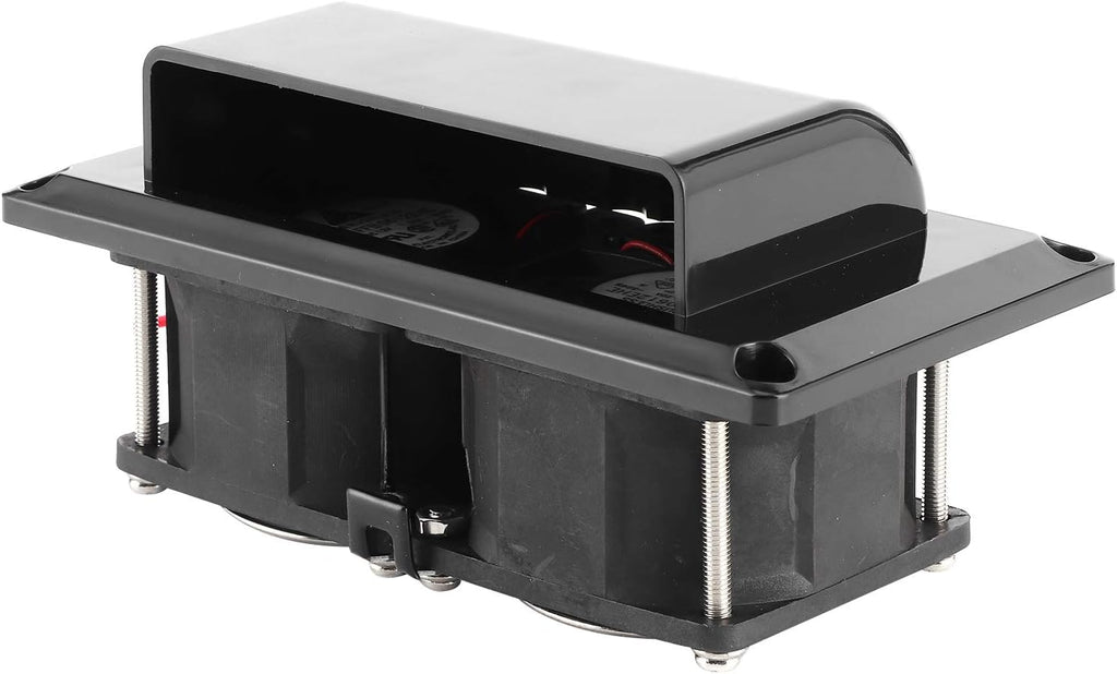 12V 25W Side Air Vent Ventilation Exhaust Fan Pack of 2 V1585