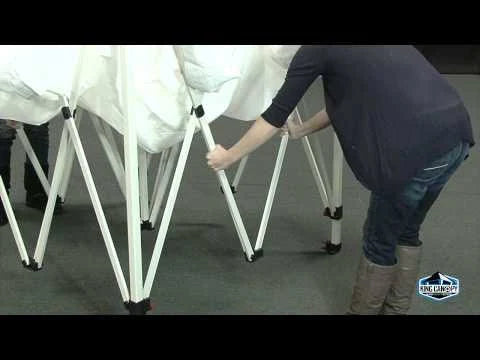 10 x 10 ft. White Frame Instant Pop Up Tent Q52643