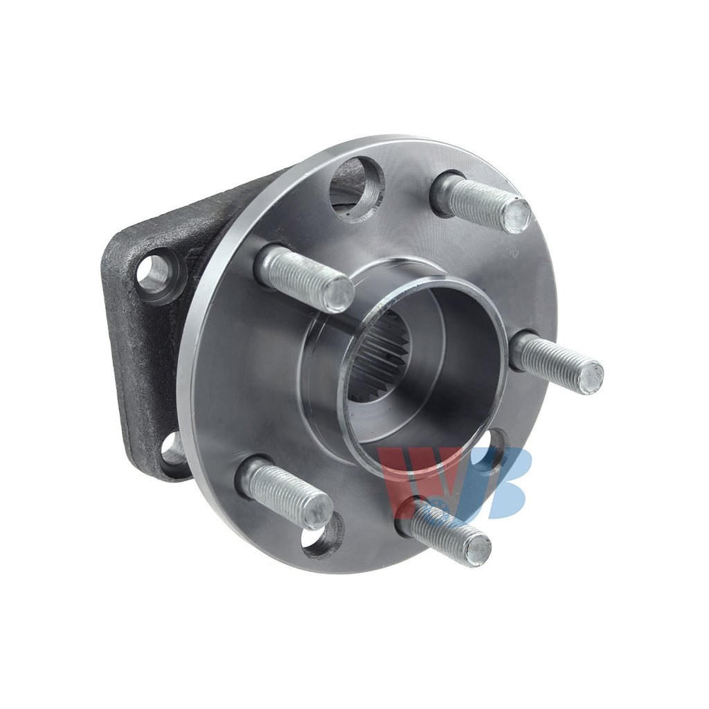 Pair Rear Wheel Hub & Bearing Assembly G512