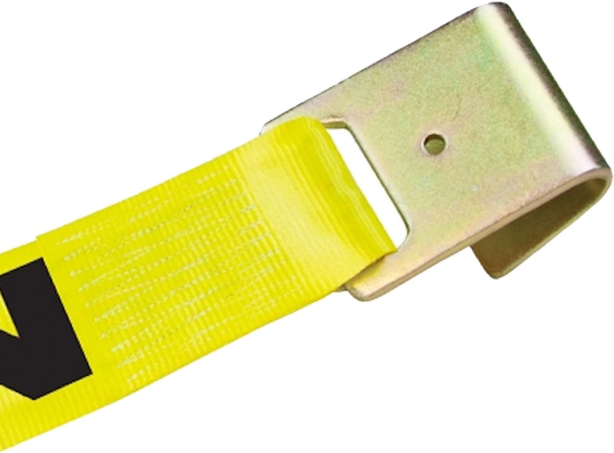 4 Inch x 30 Foot 2 Pack Ratchet Strap with Flat Hooks M277
