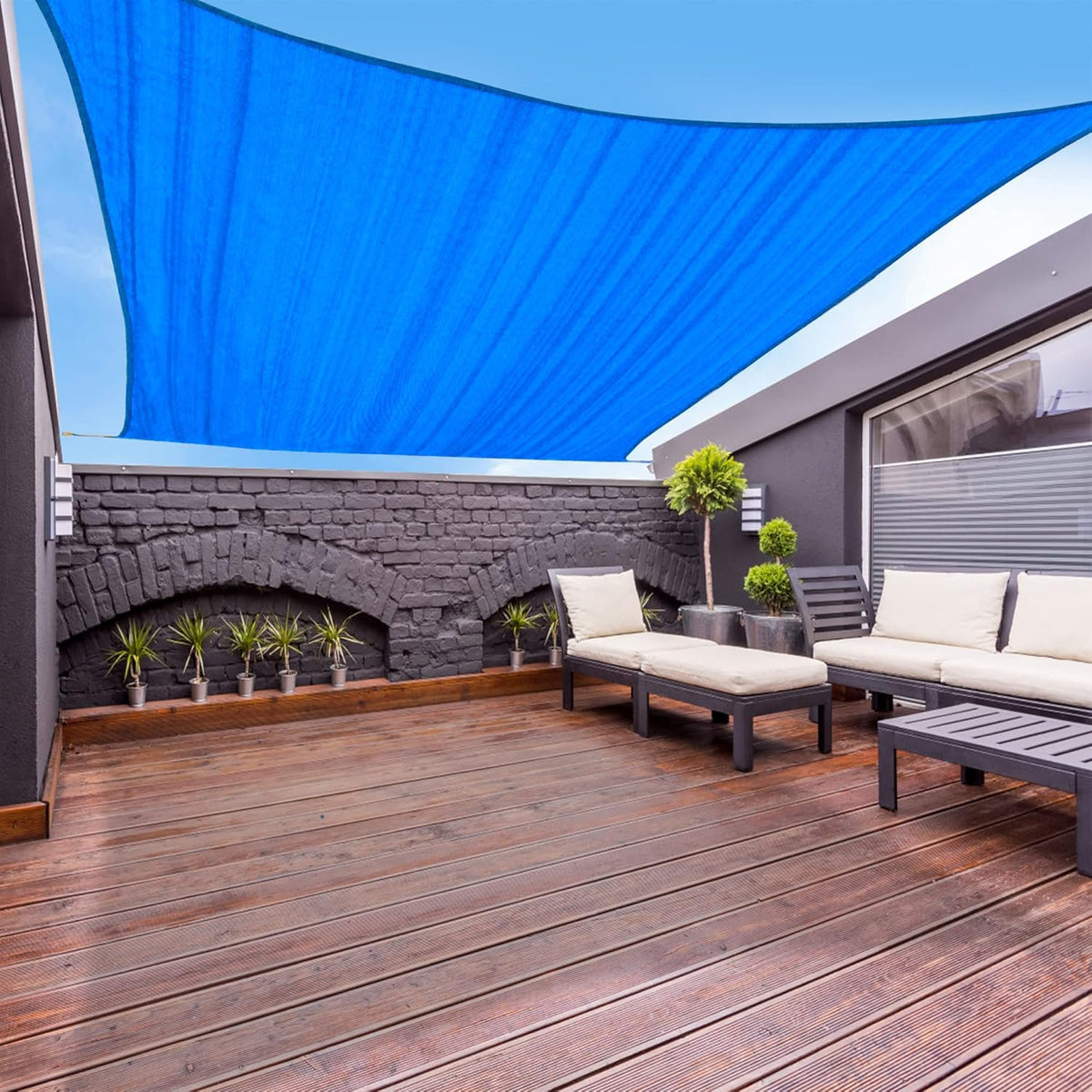Sand Square Sun Shade Sail Canopy I1426