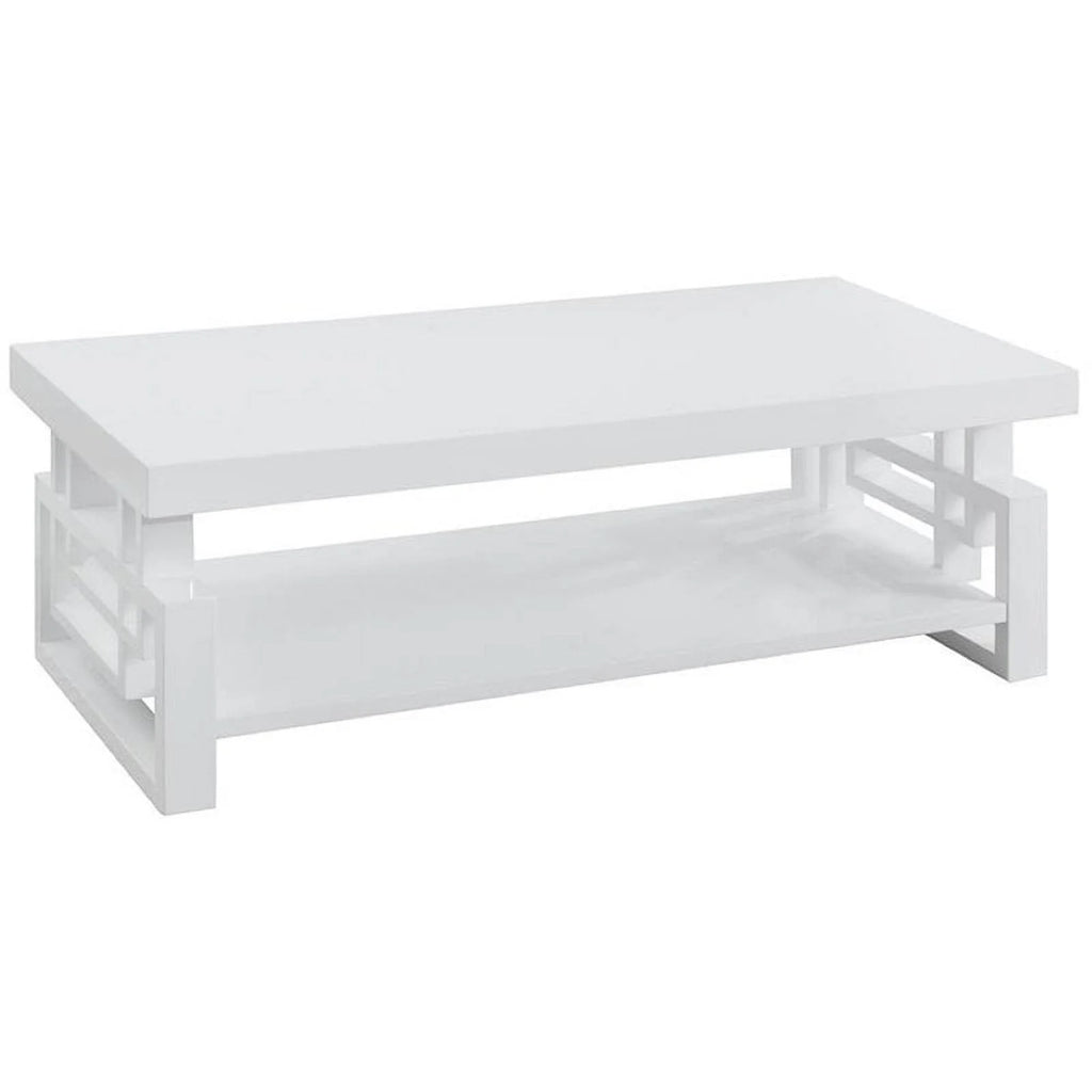 High Glossy White Coffee Table V4405