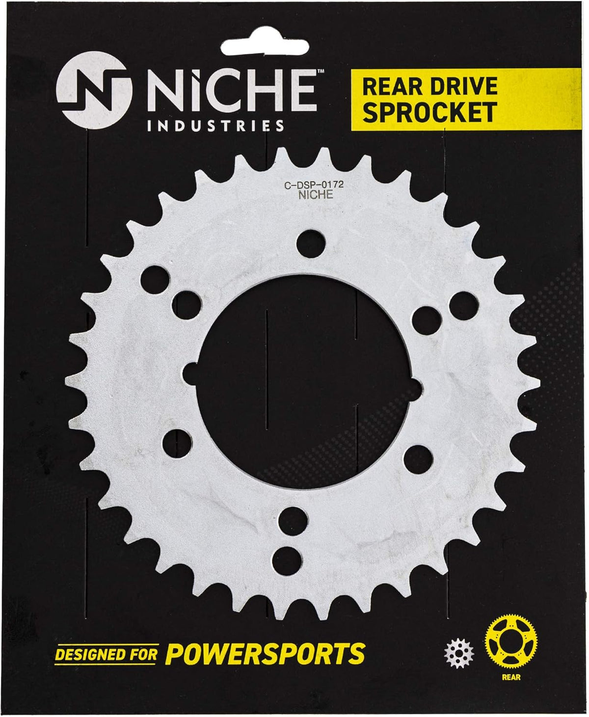 Drive Sprocket Chain Combo Front 11 Rear 34 Tooth 520NZ Standard 70 Links Pack of 2 F645007