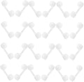 100pcs Breathable Invisible Sponge Nose Plugs N8860