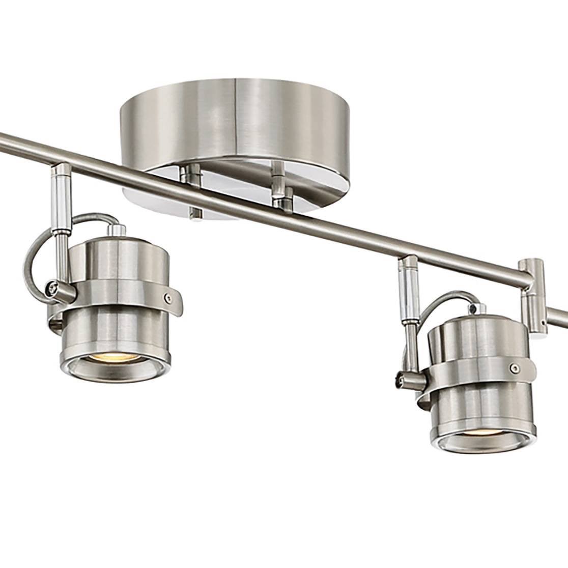 6-Light Satin Nickel LED Track Light U78235