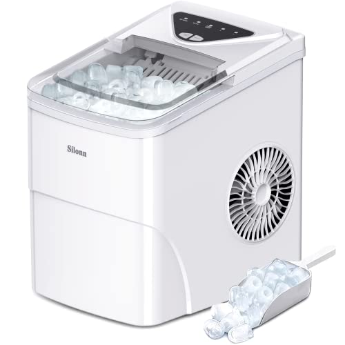 Countertop Ice Maker with Ice Scoop and Basket W5712