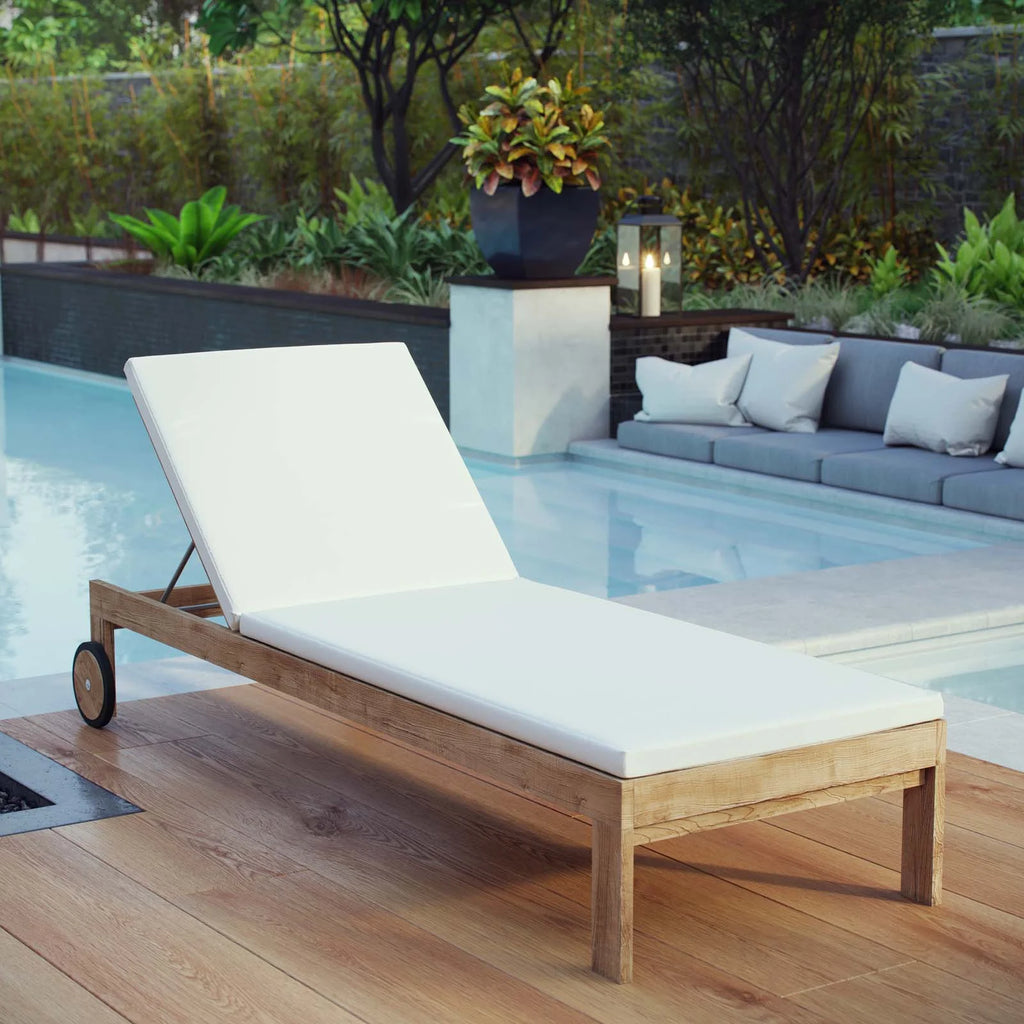 Teak Chaise X39279