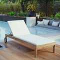 Teak Chaise X39279