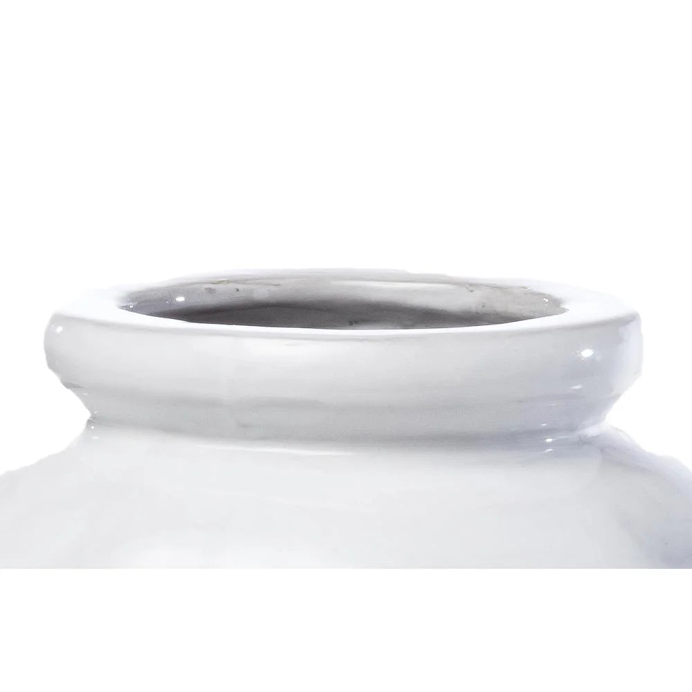 8 Pocket Ceramic Strawberry Planter in White U840