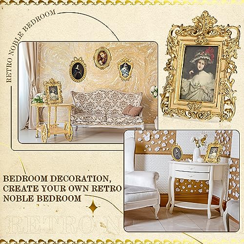 Black Gothic Vintage Picture Frames Set of 4 E726461