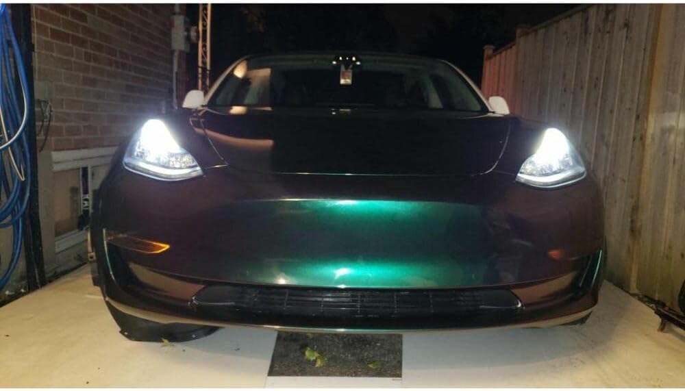 Gloss Black 5ft x 7ft Car Wrap Vinyl Film I602257