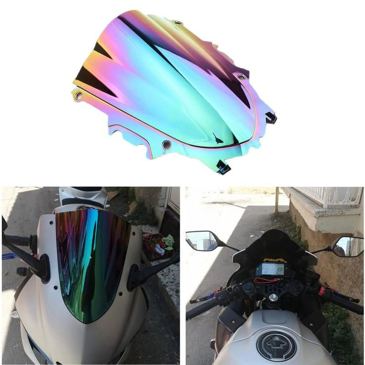 330x280mm Motorcycle Windshield N1811
