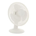 White 3 Speed Oscillating Table Fan R10518