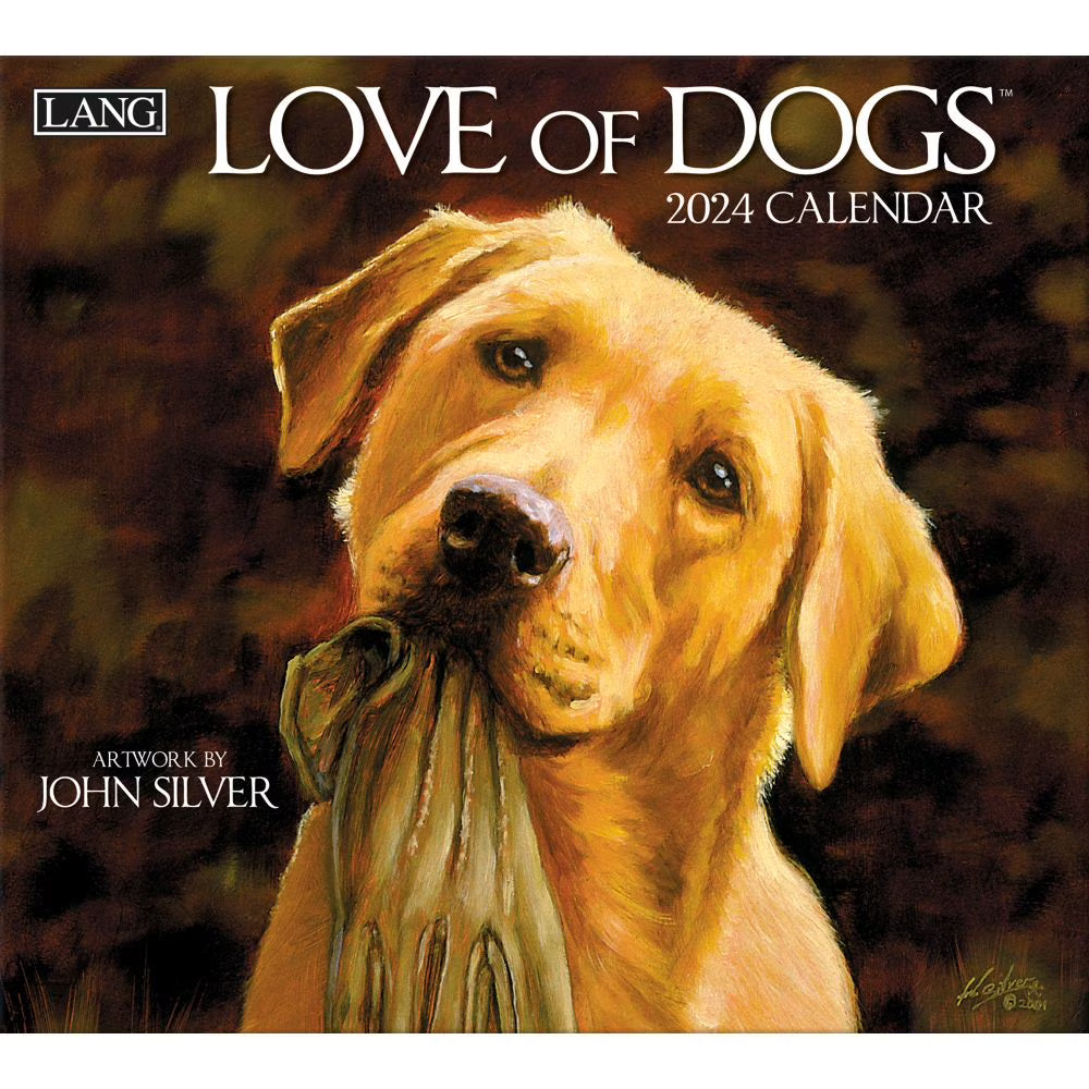 Love Of Dogs 2024 Wall Calendar I1105