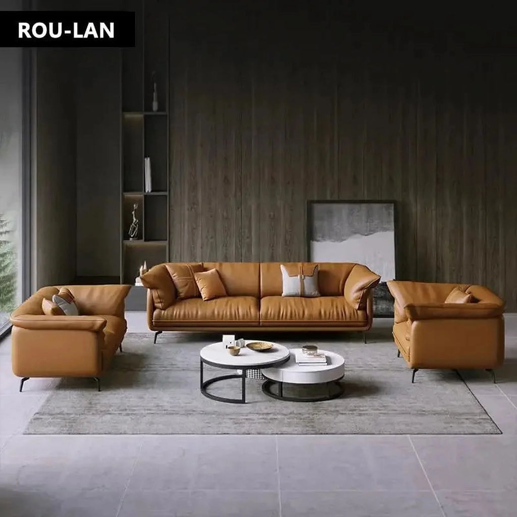 Leather Sofa F50931