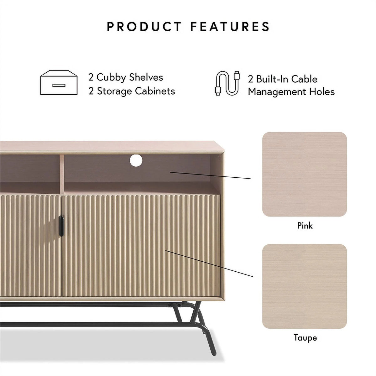 Wood Console R460368