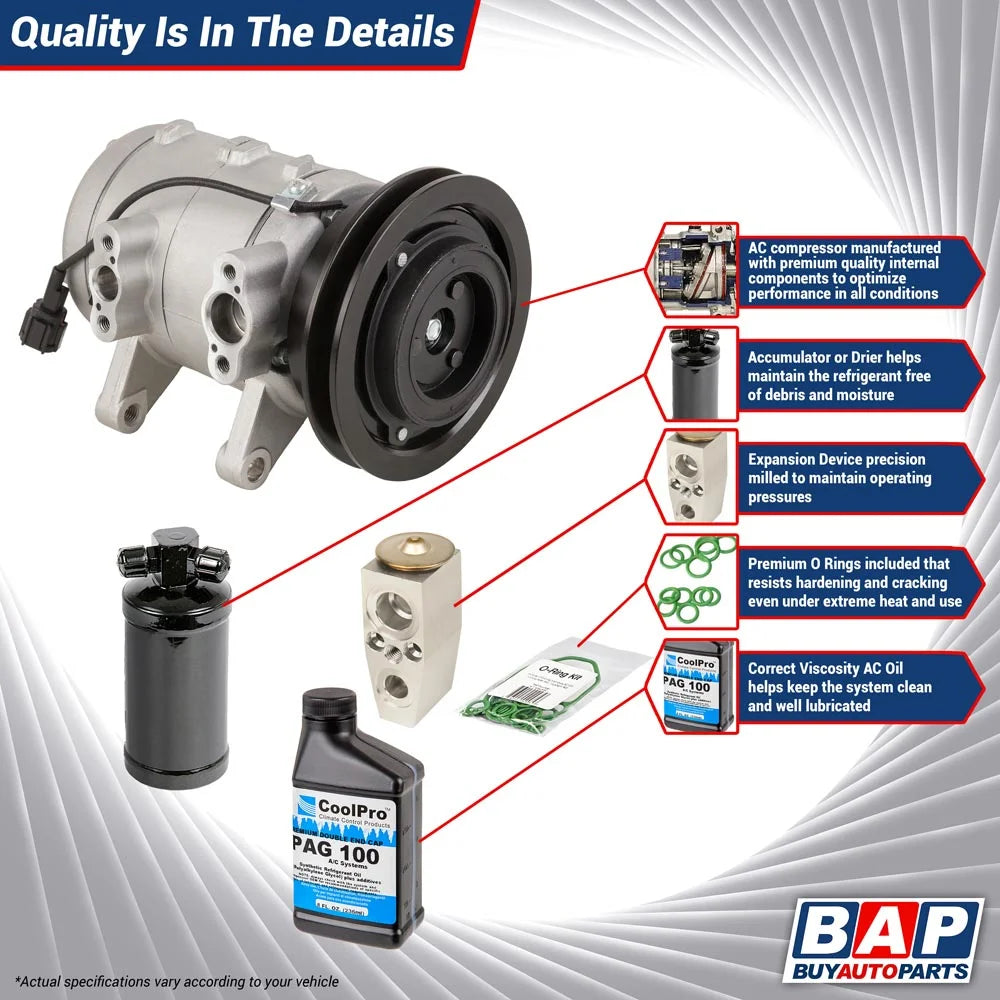 AC Compressor with A/C Repair Kit Z9832