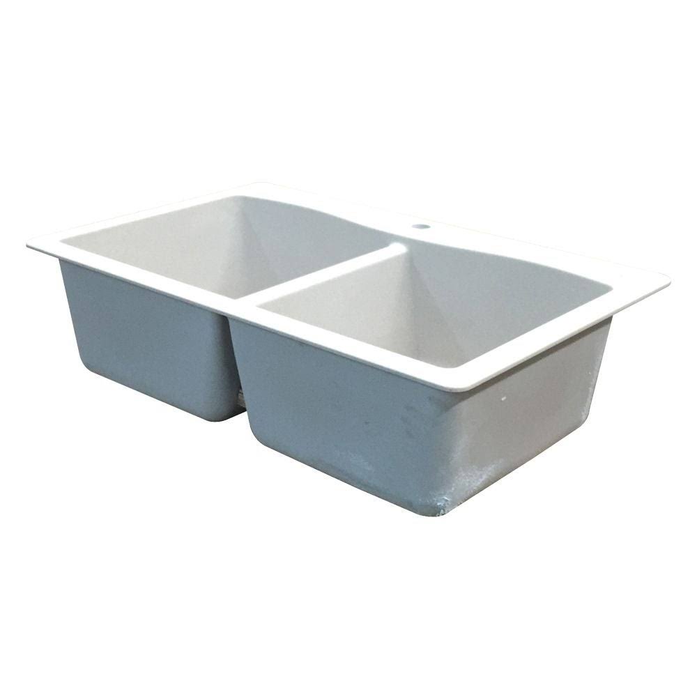 Granite Drop-In Kitchen Sink V2199