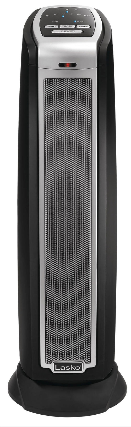 1500W Electric Oscillating Ceramic Tower Space Heater with Remote, Black L97379