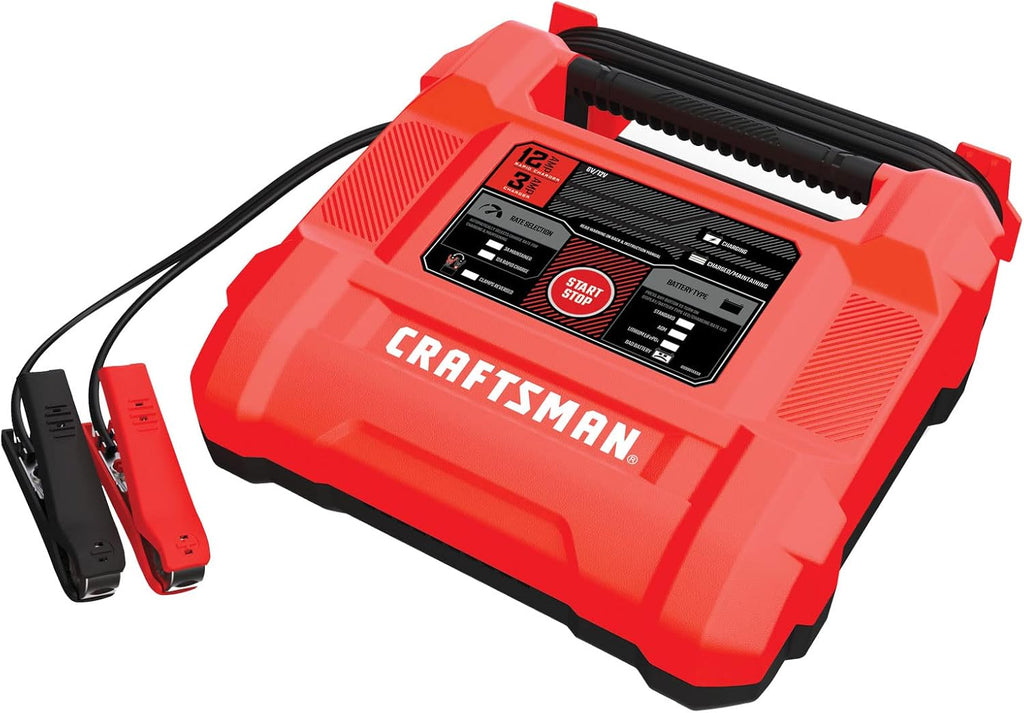 12A Automotive Battery Charger Red Pack of 2 K98141