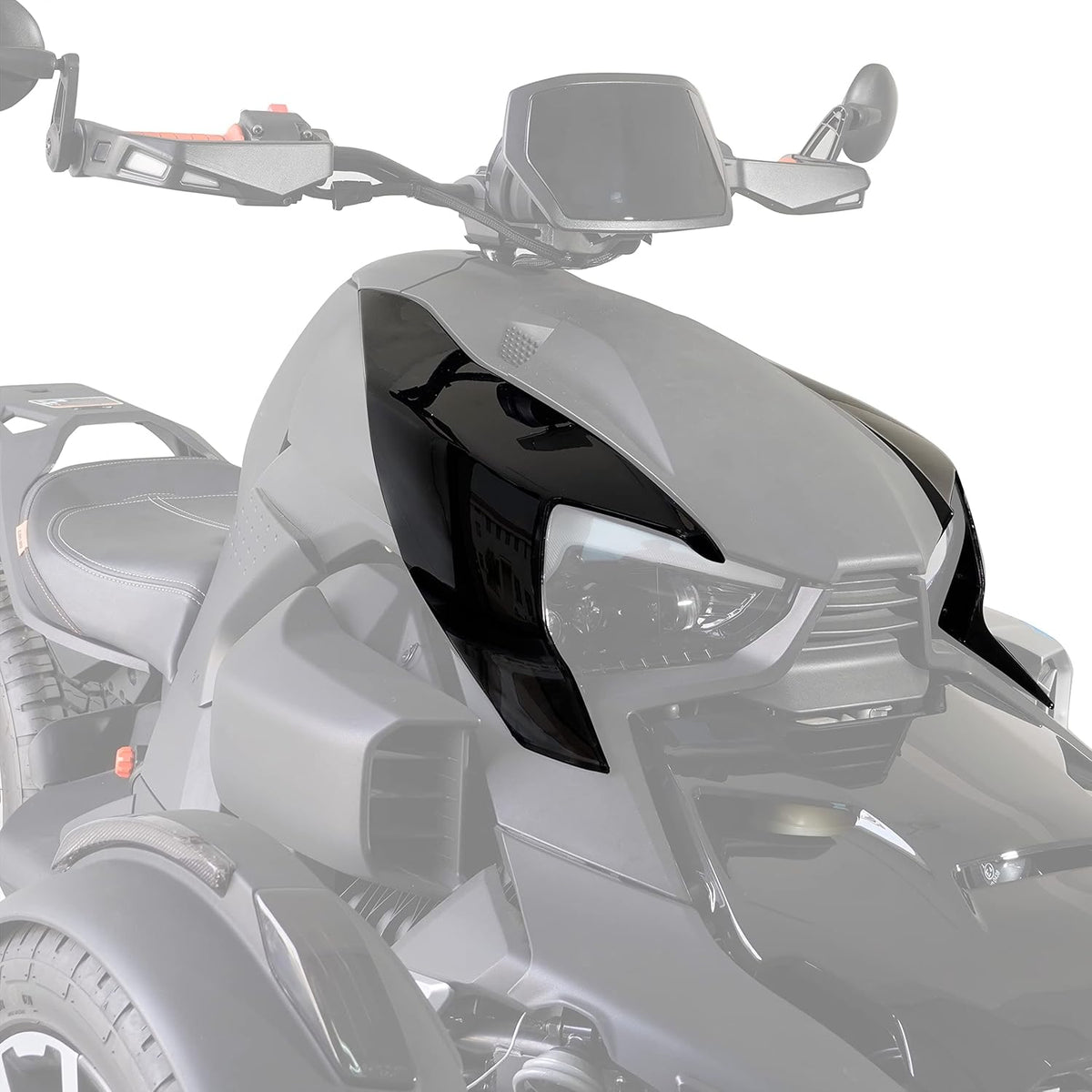 Carbon Fiber Pattern Fairing Panels (2PCS) K2199