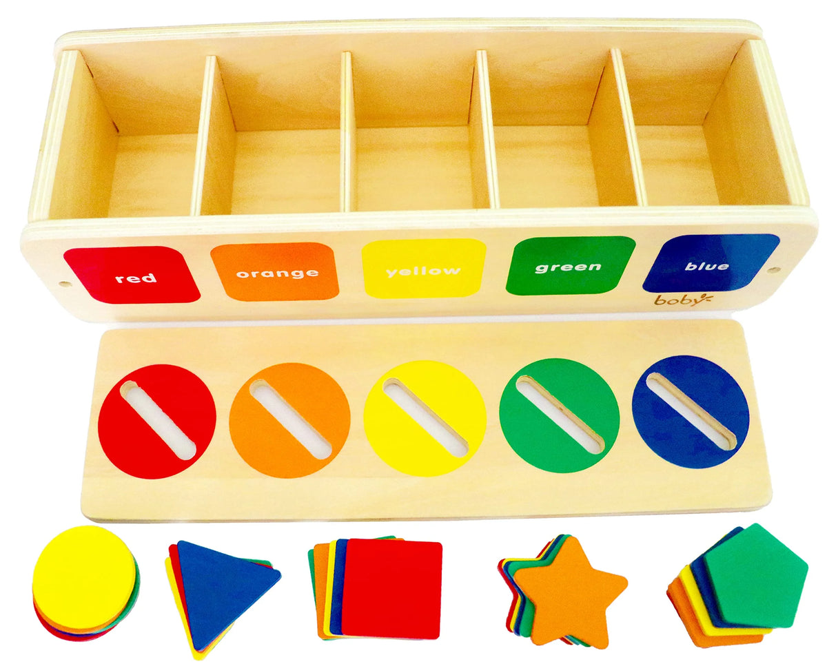 Montessori Toys Sorting Learning Matching Box V30021