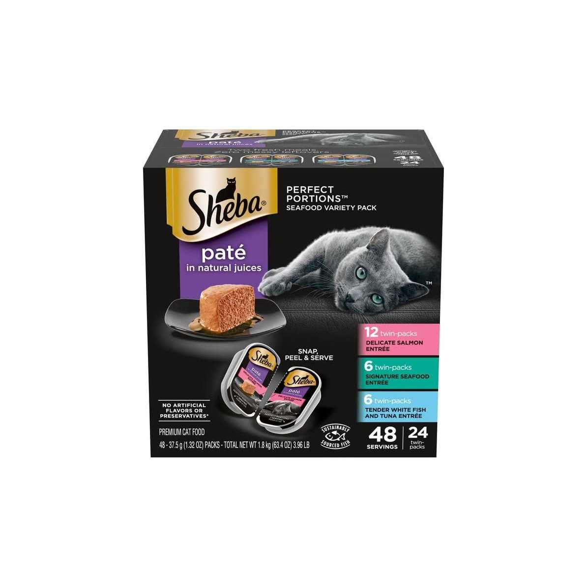 Seafood Variety Pack Cat Food T67407