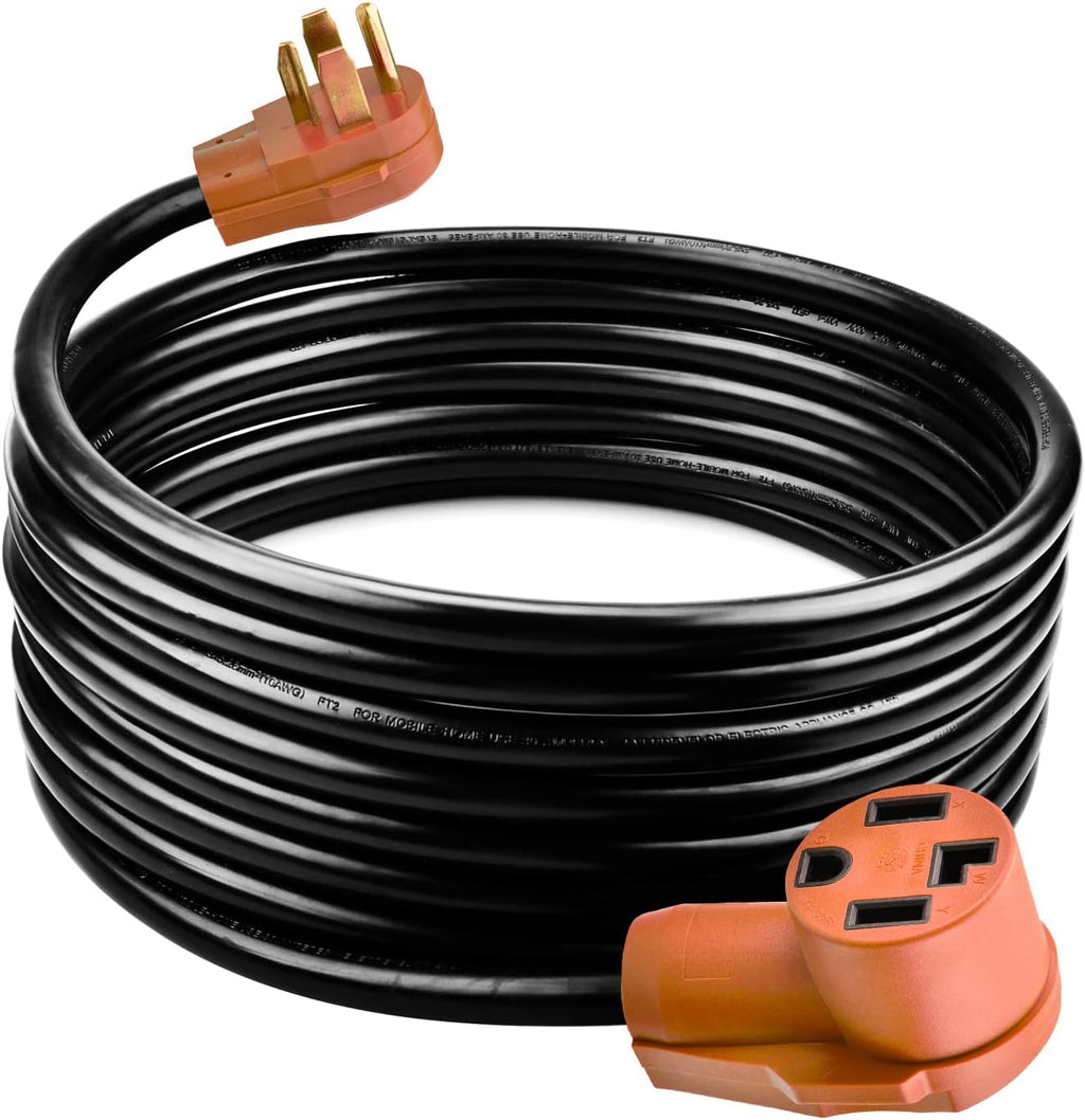 25 Ft. Heavy Duty 4-Prong 30 Amp Power Extension Cord C2566