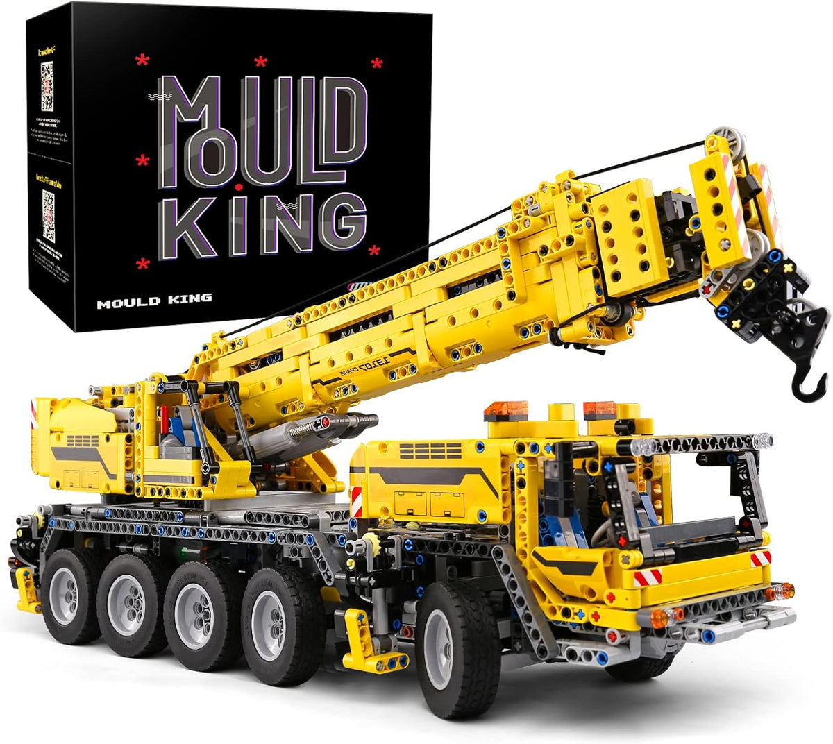 Mechanical Cranes Building Kits, MOC Building Blocks Set, 2590 Pieces with Motor/APP Remote Control N41262