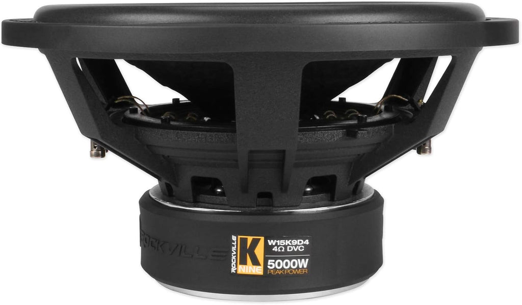 15 5000 Watt Car Audio Subwoofer Mono Amplifier Amp Kit W459742