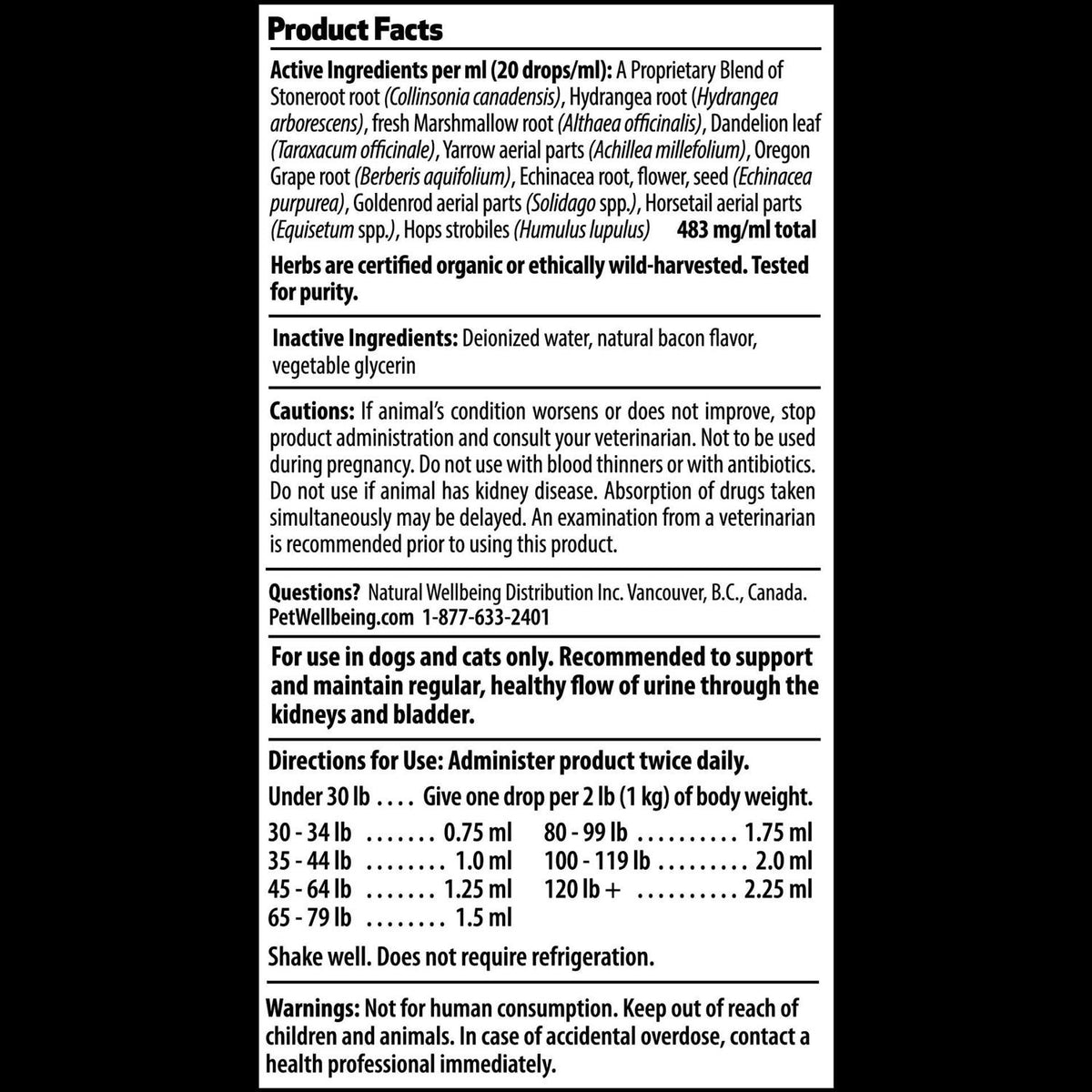 Urinary Tract Health Pet Supplies R21801