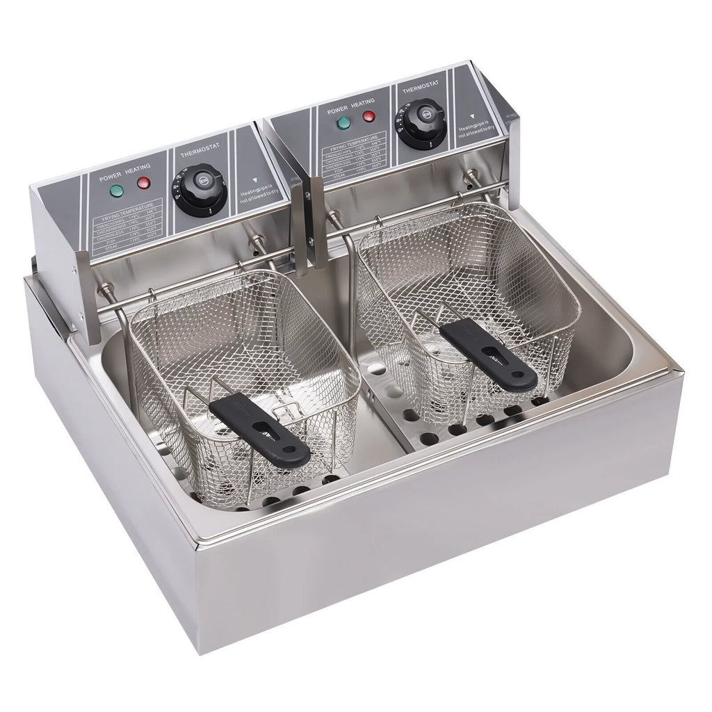 5000W 12L Stainless Steel Electric Deep Fryer J9826