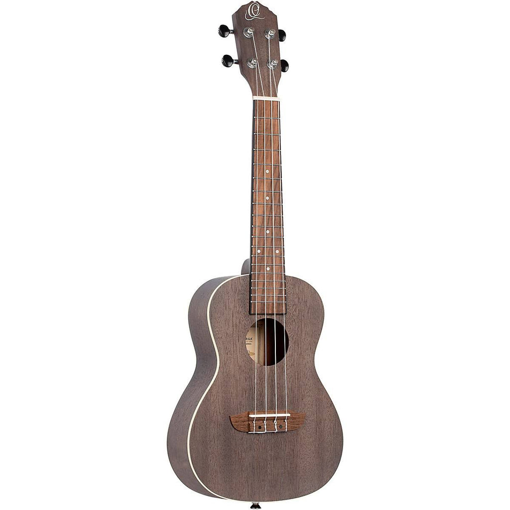 Left-Handed Concert Ukulele Coal Black G121