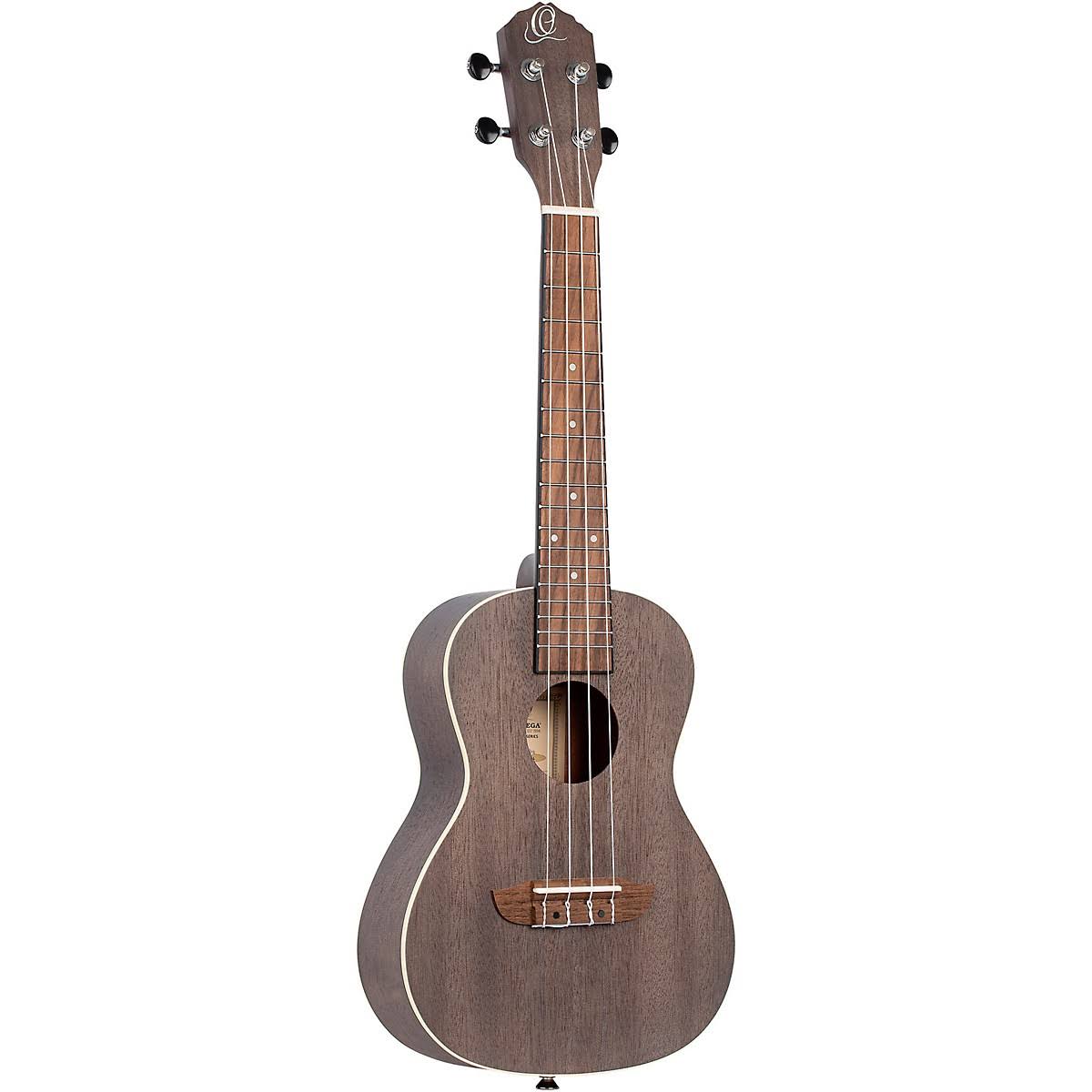 Left-Handed Concert Ukulele Coal Black G121
