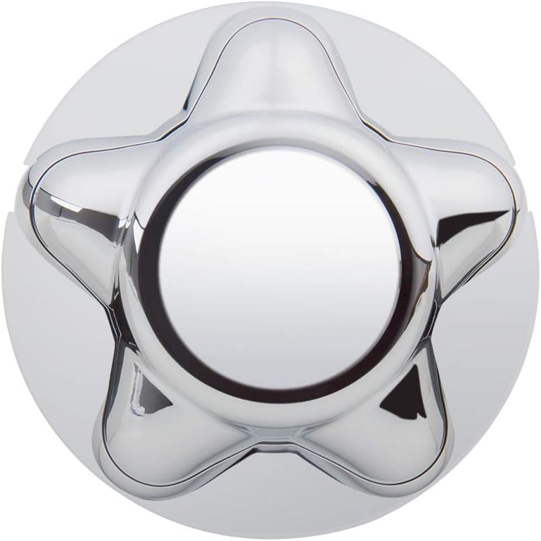 7" Center Cap with 5-Lug Steel Wheel Chrome Pack of 2 N160