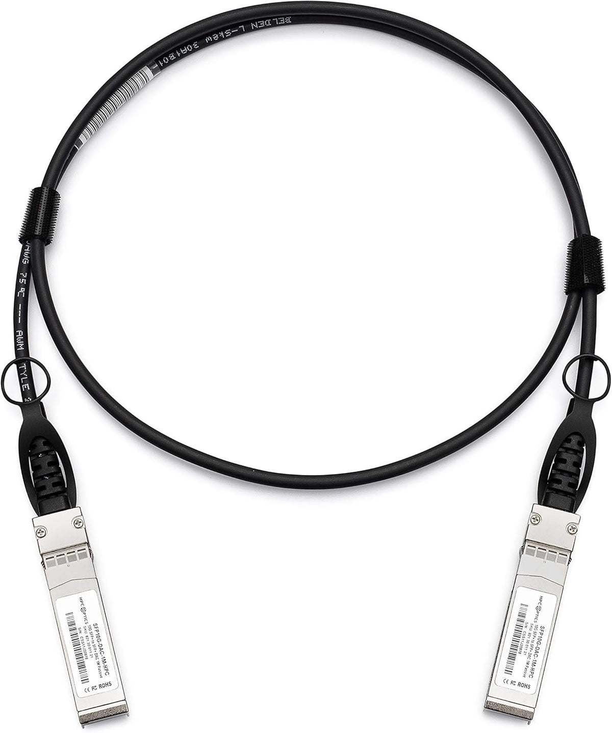 10GBASE-CU SFP+ Twinax Cable 3-Meter Passive DAC Pack of 2 T661