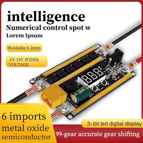 Spot Welder with three working modes for Iron Stainless Steel V172859