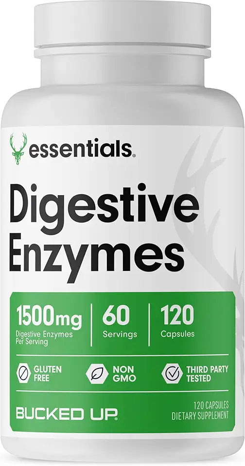 Digestive Enzymes 1500 mg 120 Capsules D436449