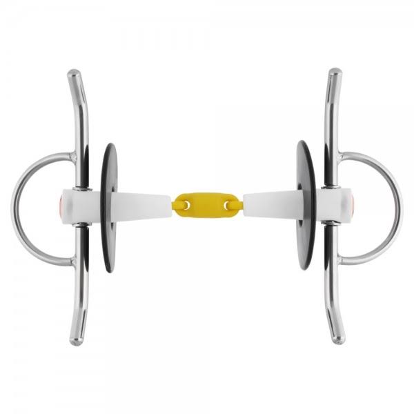 Nathe Full Cheek Snaffle with 18mm Double-Jointed Mouth E83474